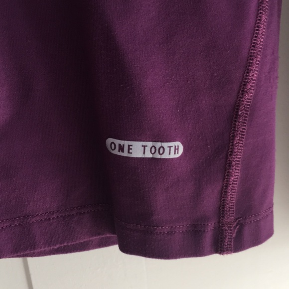 One Tooth purple exercise top - Picture 2 of 8